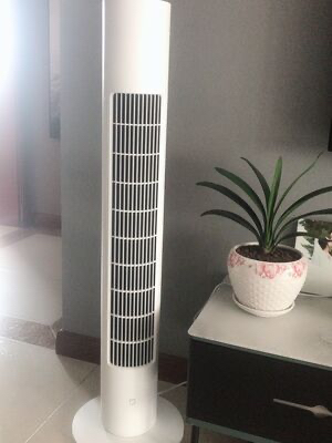 变频塔扇家用立式电风扇台式落地扇定时无扇叶风扇智能柱式扇晒单图