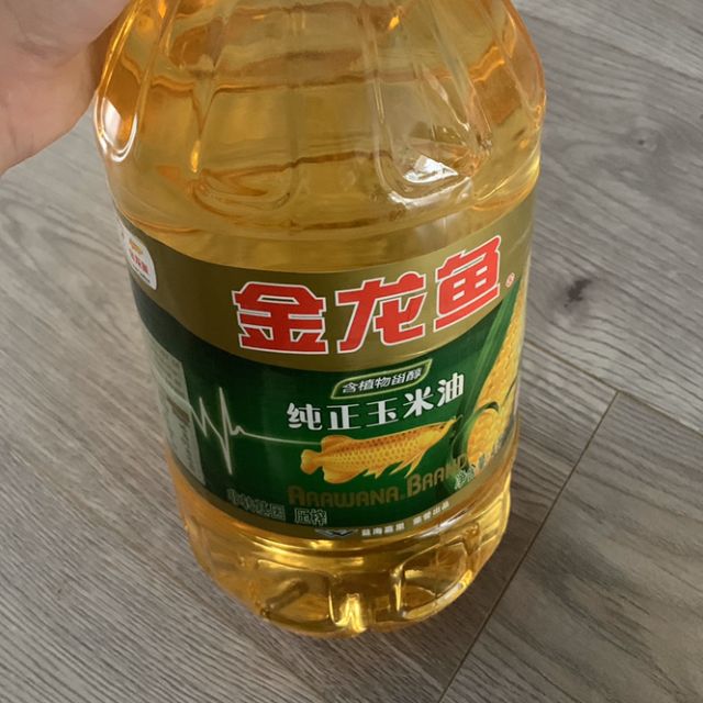 金龍魚純正玉米油4l桶裝壓榨一級食用油新老包裝隨機發貨