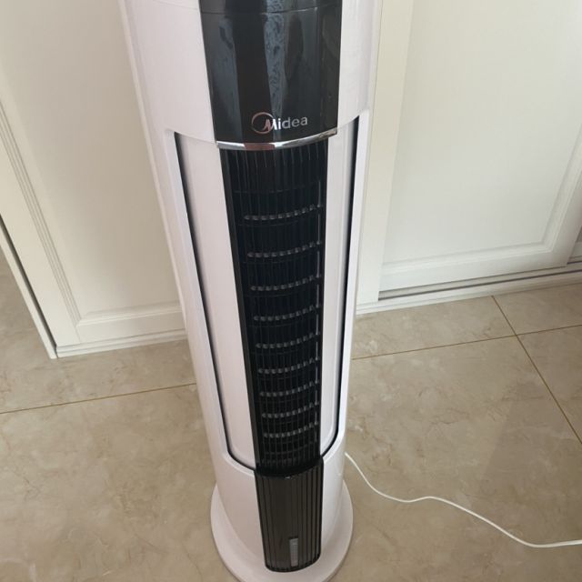 美的mideaac12018ar空调扇冷风扇电风扇静音7升立式冷塔扇一键风干