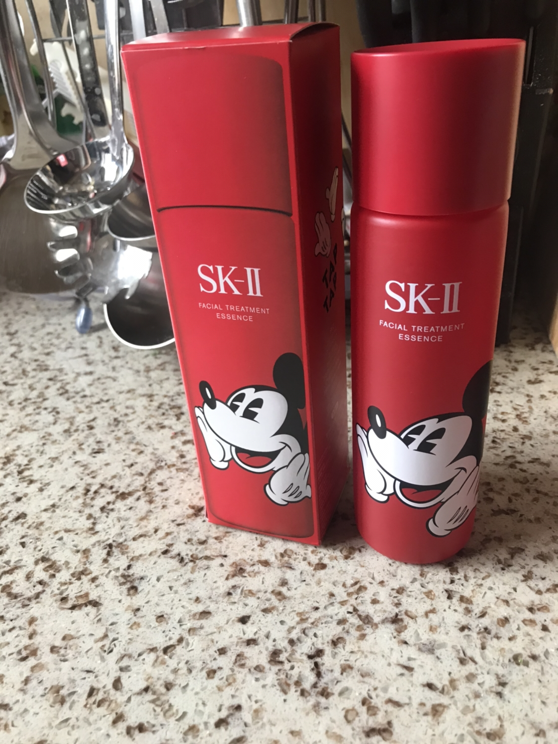 sk-ii sk2 米老鼠新年限定神仙水 skii 精華 青春露 230ml 日版 日本