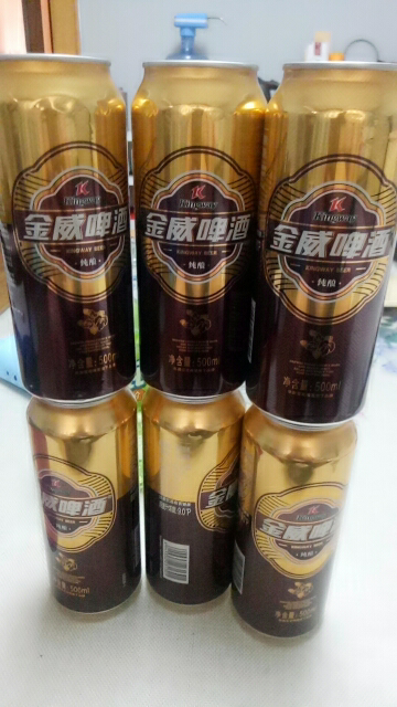 雪花金威纯酿啤酒9度500ml*24/箱晒单图