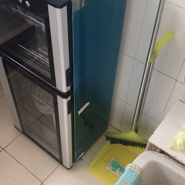 海尔ztd100a消毒柜立式家用巴氏光波高温消毒双门双温高温消毒碗柜100