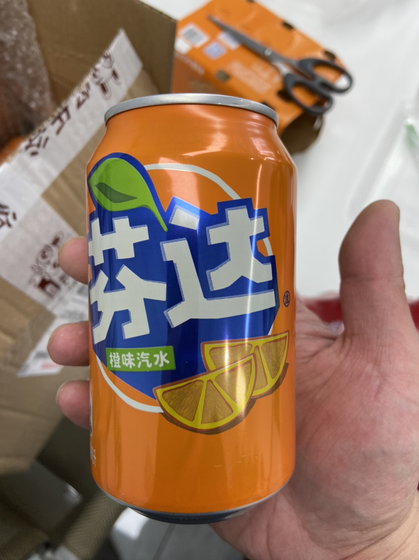 可口可乐芬达罐装330m*12听碳酸饮料橙味汽水晒单图