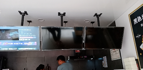 14-39英寸液晶电视机吊装架子 电脑显示屏监控器屋顶挂架 通用液晶