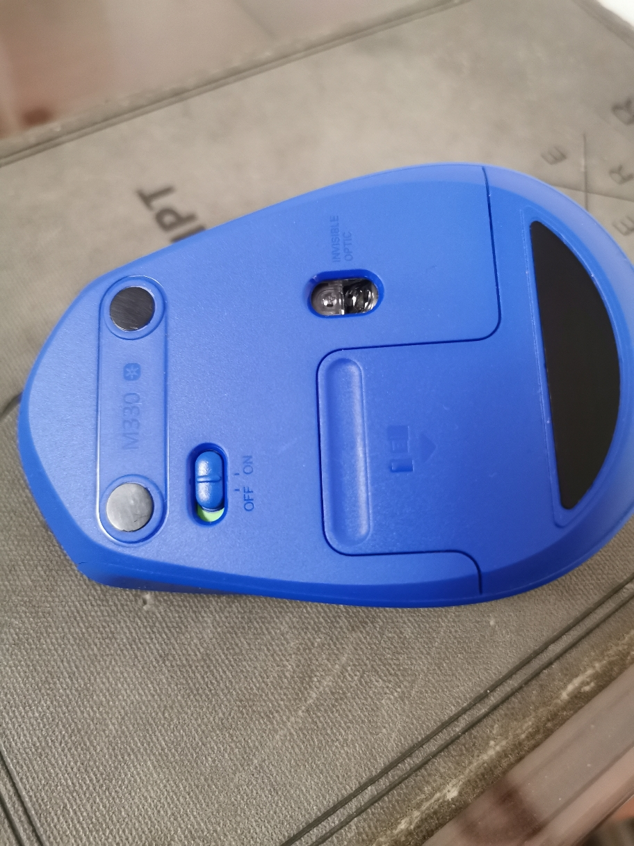 罗技(logitech)m330 无线静音鼠标 降噪设计 光电usb微型接收器 办公