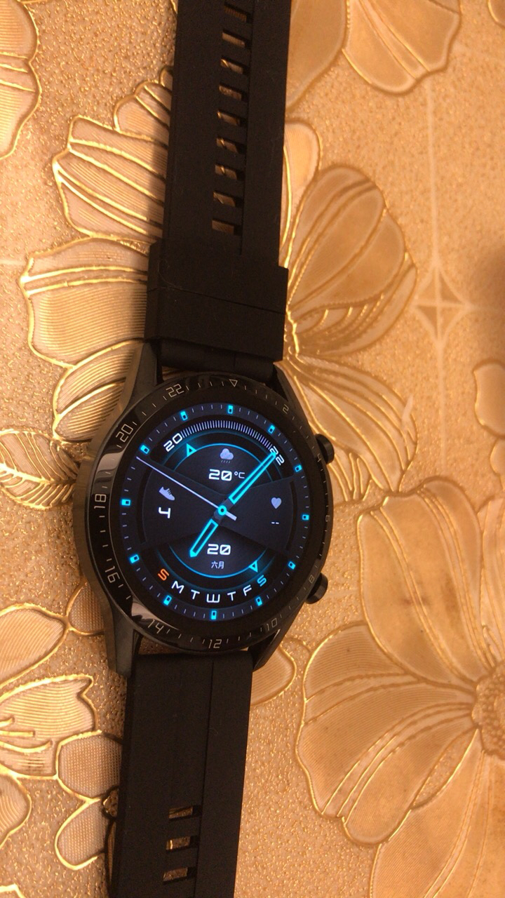 华为(huawei)智能手表watch gt2 gt二代46mm智能手表可蓝牙通话音乐