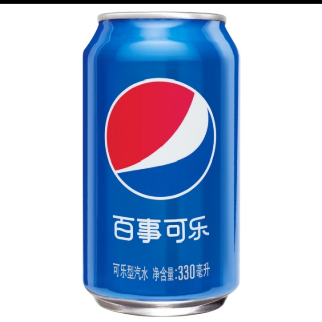 碳酸饮料百事可乐荣誉出品百事可乐330ml听装六联包 (新老包装,纸箱