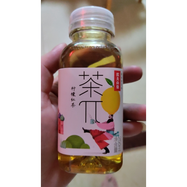 农夫山泉茶π茶派果味茶柠檬红茶250ml12量贩装