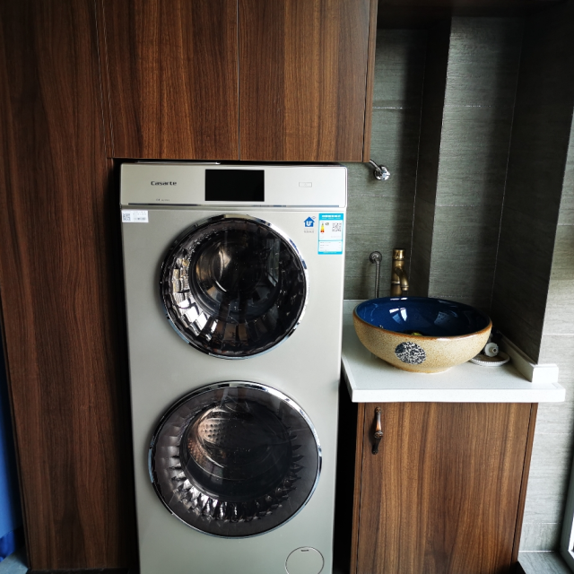 casarte/卡萨帝c8 hu12g3全自动滚筒洗衣机洗烘一体12kg双子云裳洗护