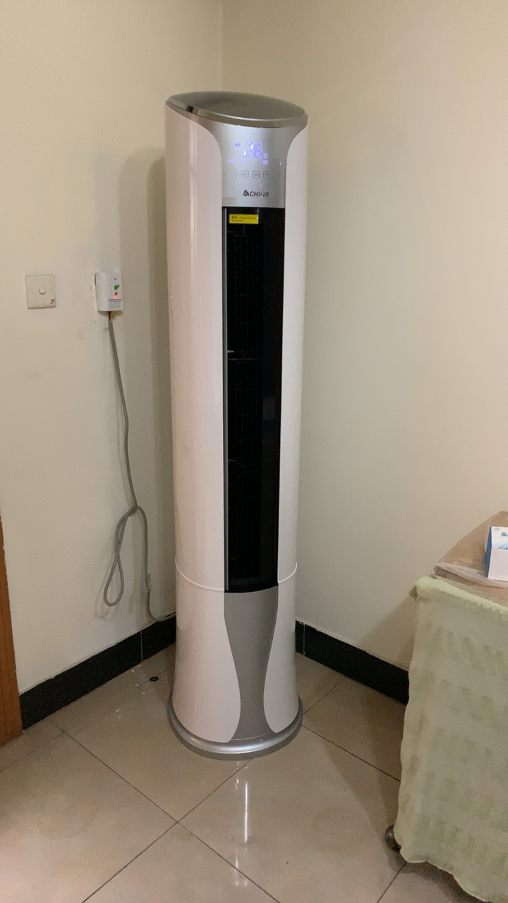 志高 18c2h2y2二级大2匹冷暖智能变频多层过滤圆柱立柜式柜机空调晒单