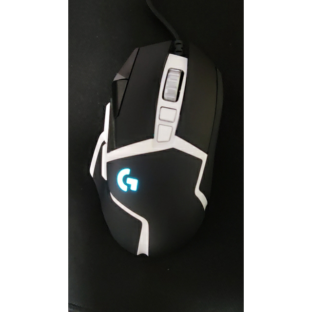 羅技logitechg502sehero熊貓版電競遊戲專用機械吃雞宏電腦有線鼠標