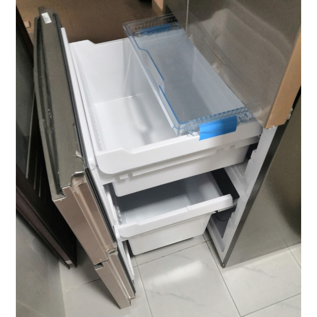 一级能效 双变频智能双层直开抽屉家用电冰箱