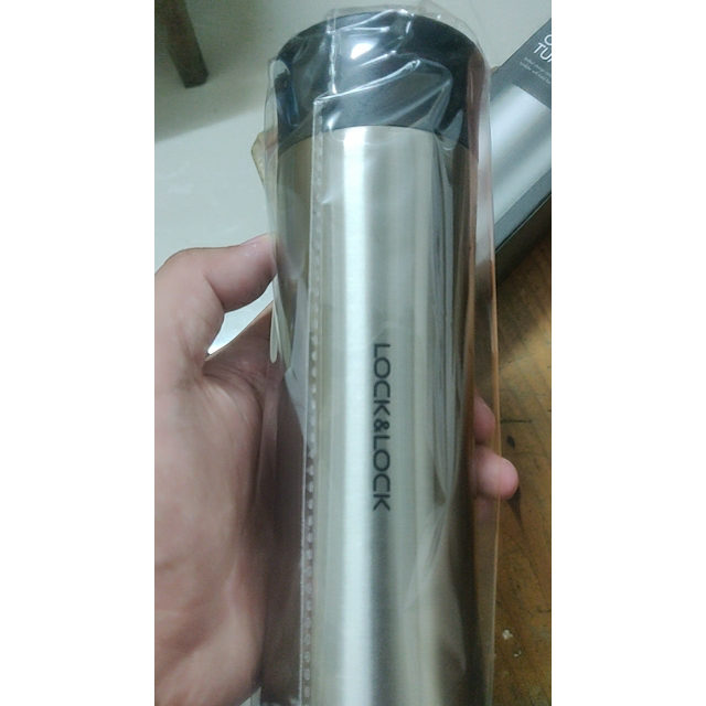 乐扣乐扣locklock掌心304不锈钢保温杯lhc4027s300ml银色