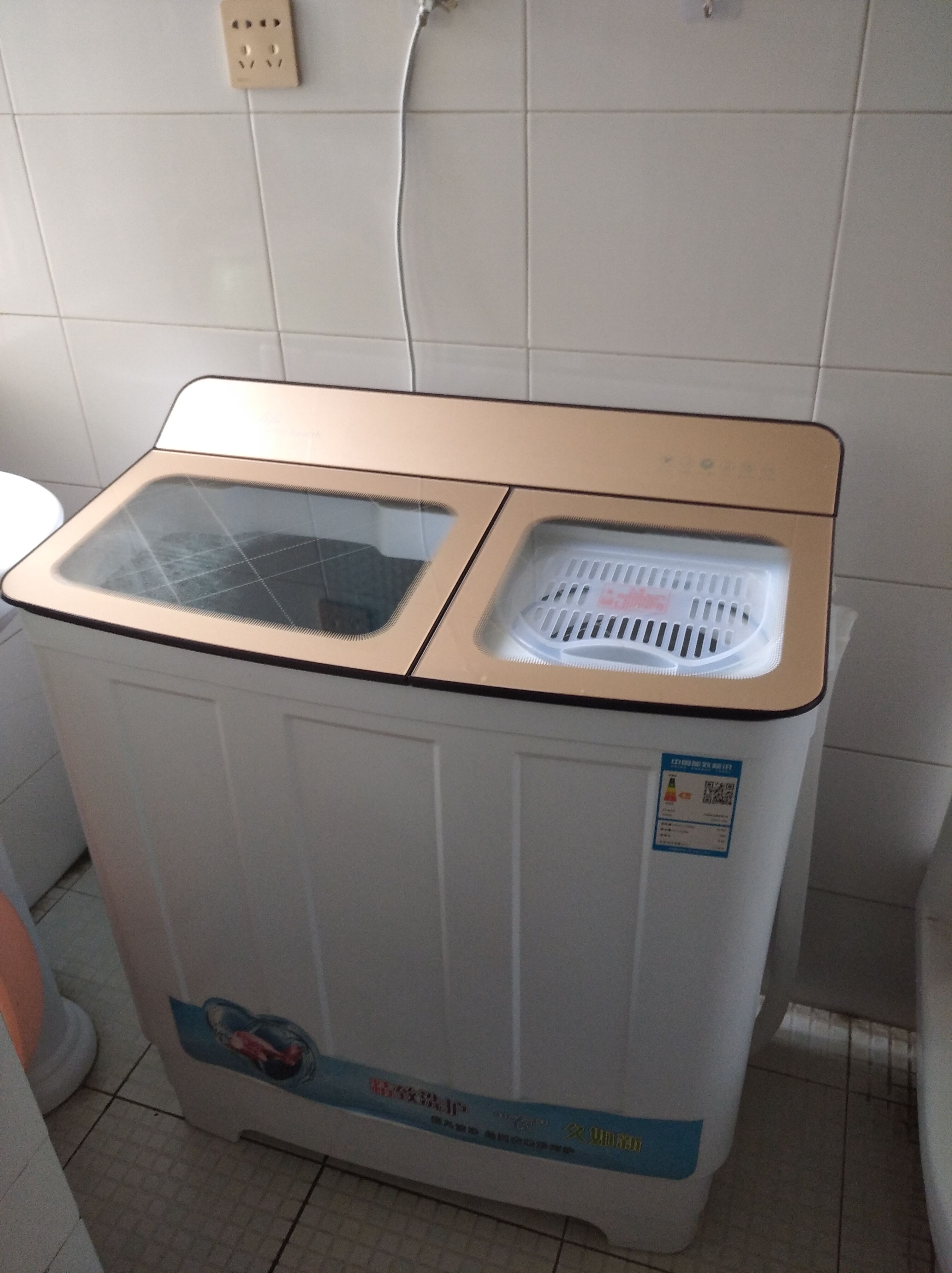 华生(wahson)xpb110-108s 11公斤半自动波轮洗衣机 双缸家用商用大