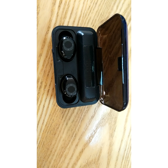 诺必行f9数显触摸真无线蓝牙耳机运动跑步高清双耳挂耳式蓝牙耳机苹果