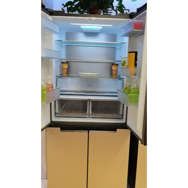 美的(midea)bcd-515wgpm 极地金 19分钟急速净味 精细分储 温湿精控