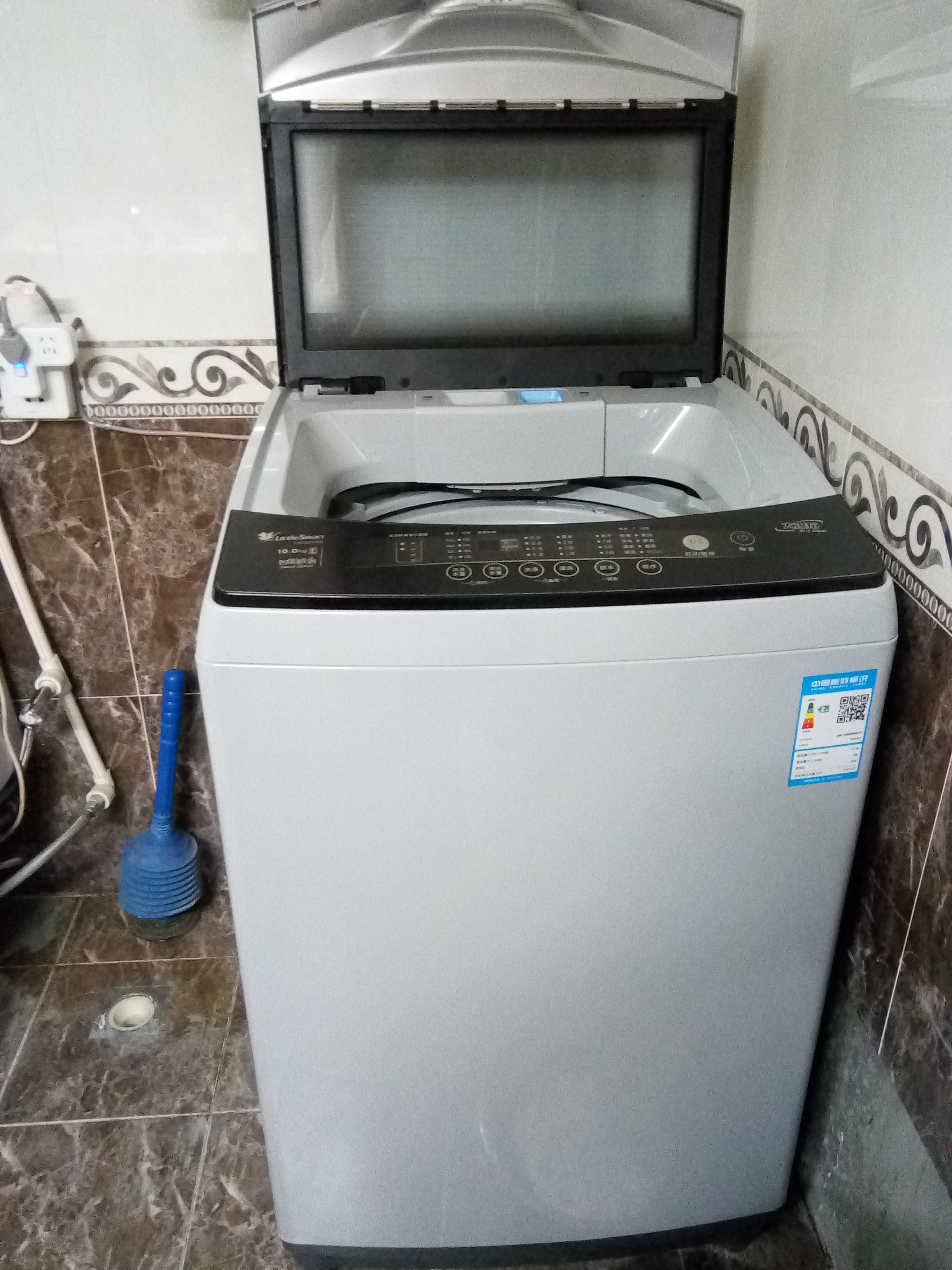 小天鹅(littleswan)洗衣机tb100v60 10公斤大容量全自动波轮洗衣机