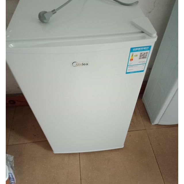 美的midea冰箱单门小冰箱小型电冰箱节能家用办公室省电静音冰箱bc93m