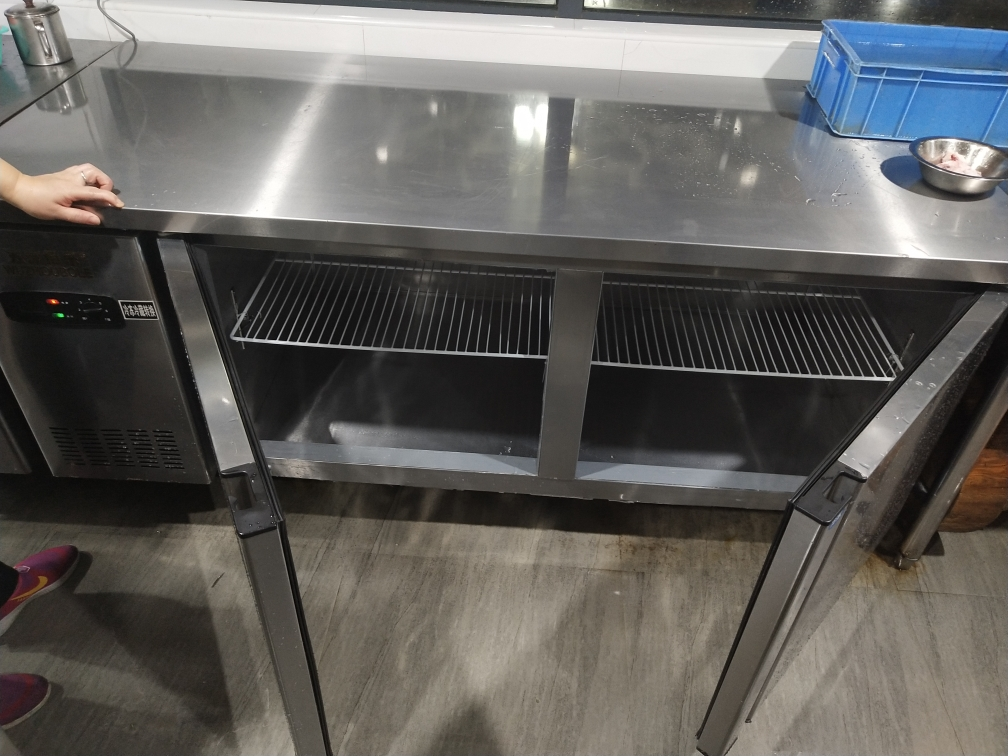 8米商用冷藏冷冻转换柜保鲜平冷工作台卧式冷柜厨房冰箱晒单图