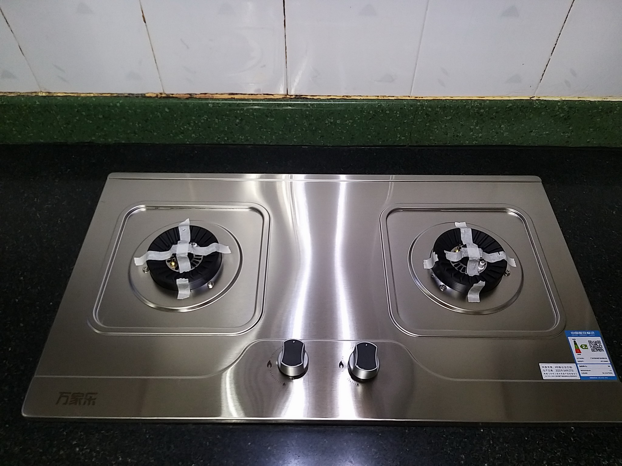 万家乐(macro) jzy-ka021燃气灶煤气灶 台式嵌入式双灶炉具 家用节能