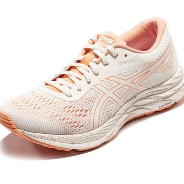 > asics亚瑟士跑步鞋女gel-excite 6缓冲跑鞋网面时尚透气1012a525