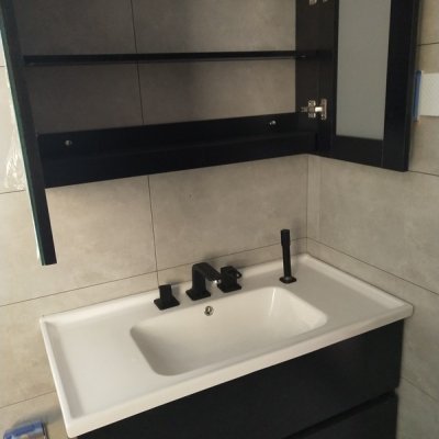 白色恋人卫浴家具710 白色恋人北欧风格浴室柜组合现代简约卫生间洗漱