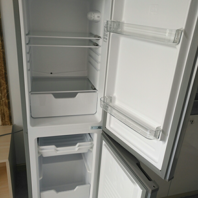 创维冰箱bcd160160升两门冰箱小冰箱节能家用租房双门银色