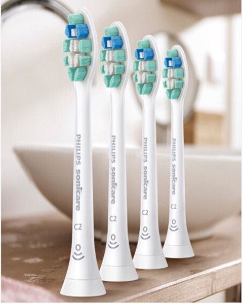 飞利浦(philips)电动牙刷头hx9033/67 牙龈护理型清洁刷头3支装 适配