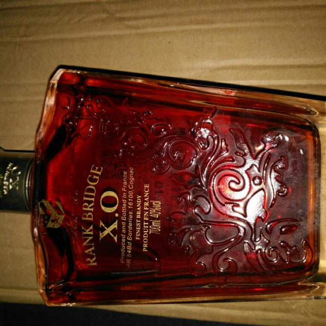 > 正品法国原瓶进口洋酒 凯斯蒂隆 弗兰克桥白兰地x