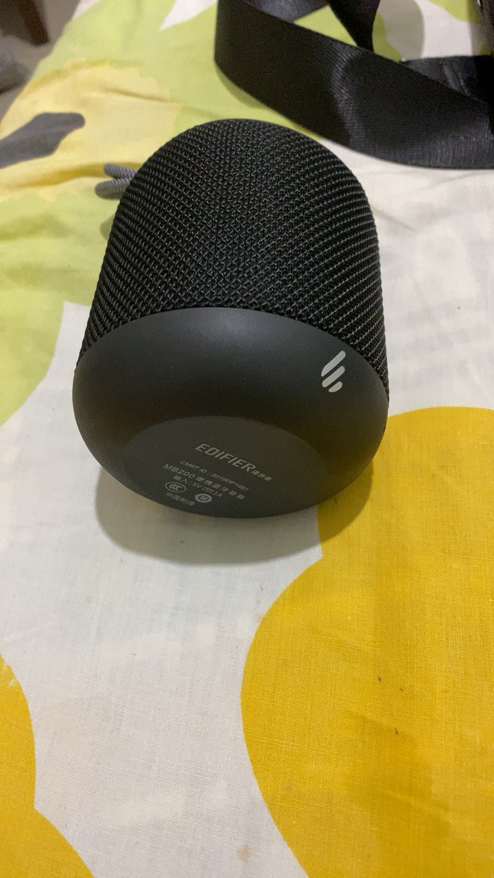 edifier/漫步者 mb200无线蓝牙音箱车载便携式低音炮迷你小音响 黑色