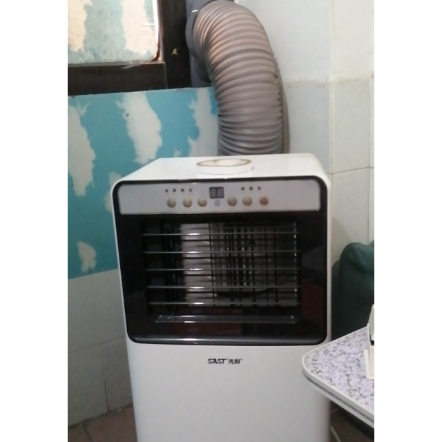 苏宁推荐先科sast1匹可移动空调免安装可移动式空调压缩机制冷一体机