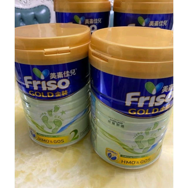 friso 港版美素佳儿 金装 婴儿配方奶粉 2段(6-12个月) 900g/罐 荷兰