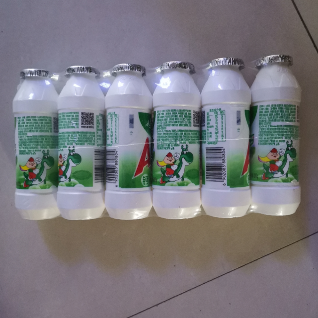 娃哈哈小ad钙奶100g6瓶儿童牛奶娃哈哈小ad钙奶