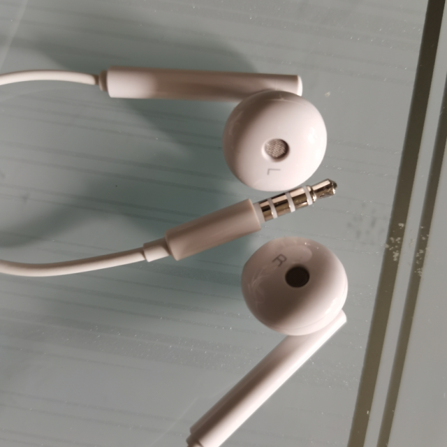 华为耳机原装正品半入耳式线控原配手机通用mate9prop9p10plus荣耀67