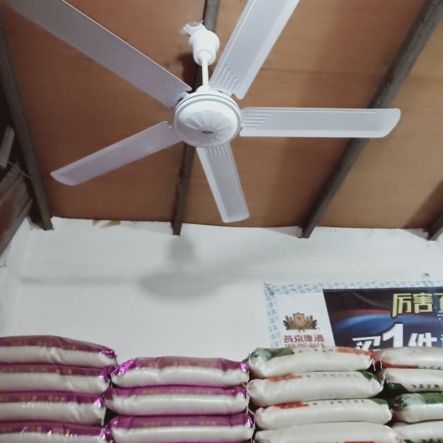 奥克斯aux吊扇家用fc30r电风扇客厅宿舍铁叶工业吸顶吊扇48寸三叶