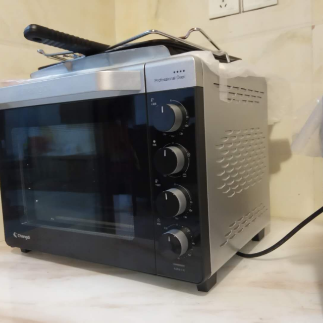 长帝(changdi)crtf32k搪瓷烤箱家用烘焙多功能全自动小型电烤箱32升大