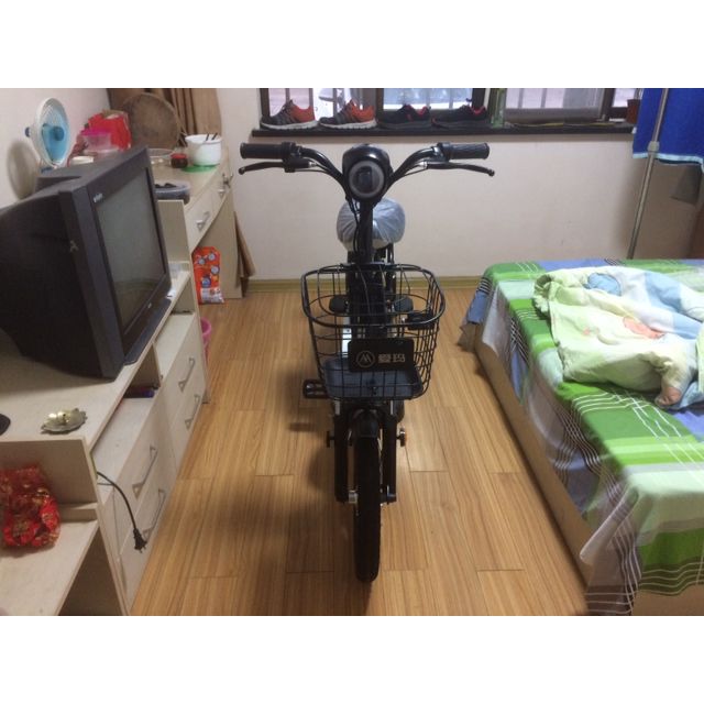 爱玛aima春生电动自行车48v锂电代步车电池盒可提取充电不可折叠新