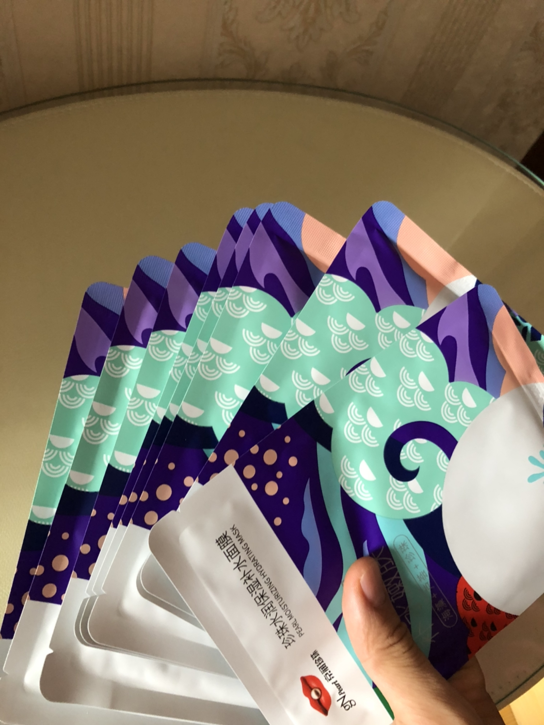 正品补水面膜贴