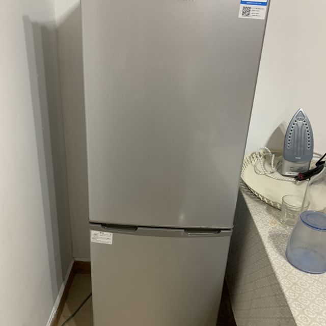 创维冰箱bcd160160升两门冰箱小冰箱节能家用租房双门银色