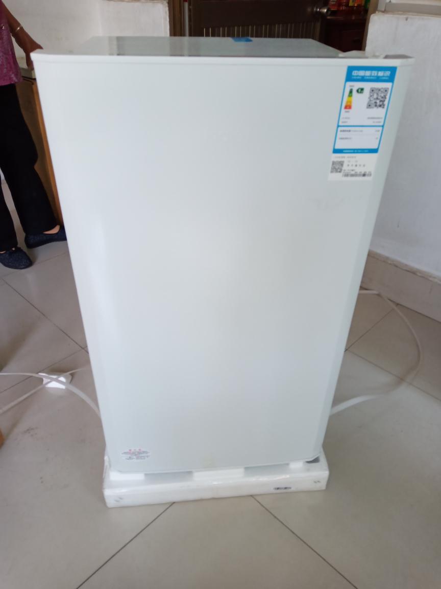 小型 冷藏微冻迷你冰箱 海尔小冰箱 bc-93tmpf 单门小型冰箱晒单图