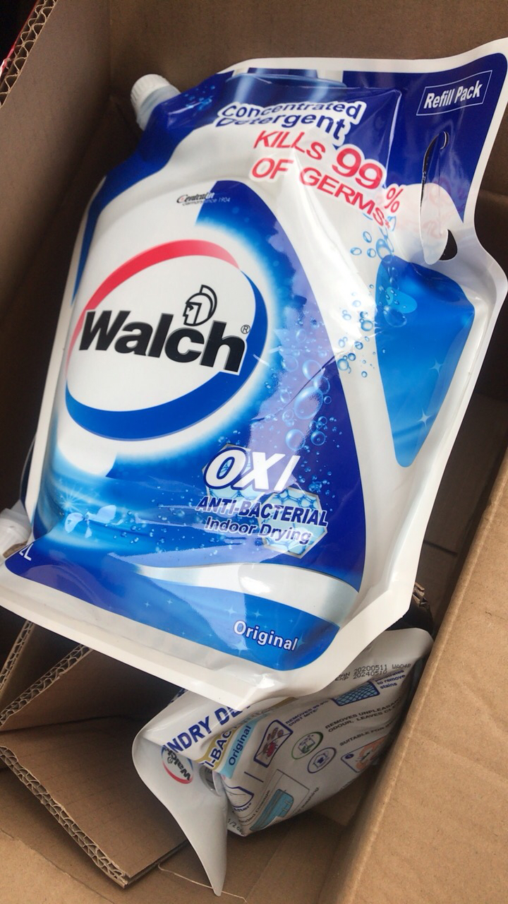 威露士抗菌有氧洗衣液原味袋装2l高效洁净机洗杀菌除螨99%晒单图