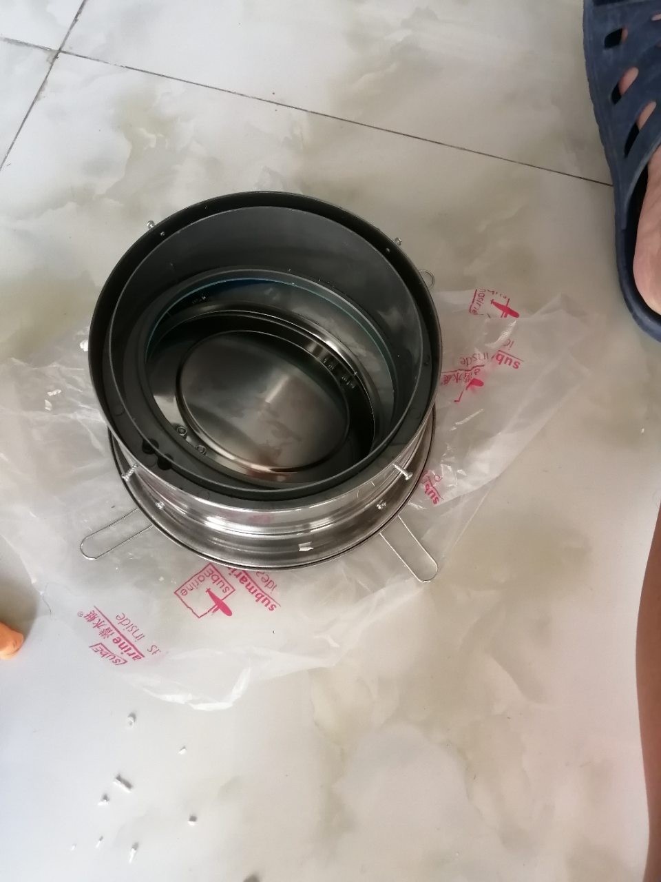 潜水艇止逆阀a160g不锈钢厨房止逆阀单向阀烟道防火逆止阀止回阀晒单