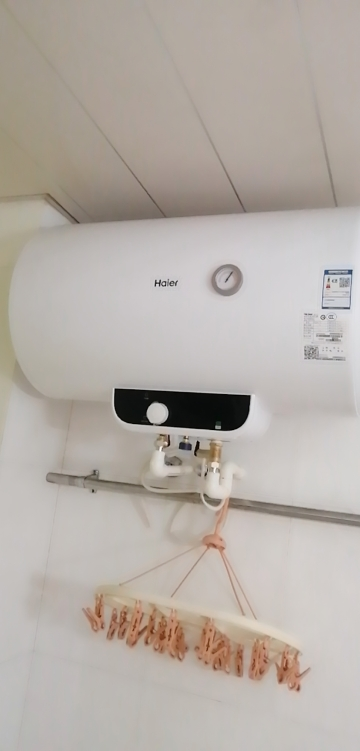 haier/海尔电热水器 es60h-s2 双热力储水式热水器 60升2000w功率 8年