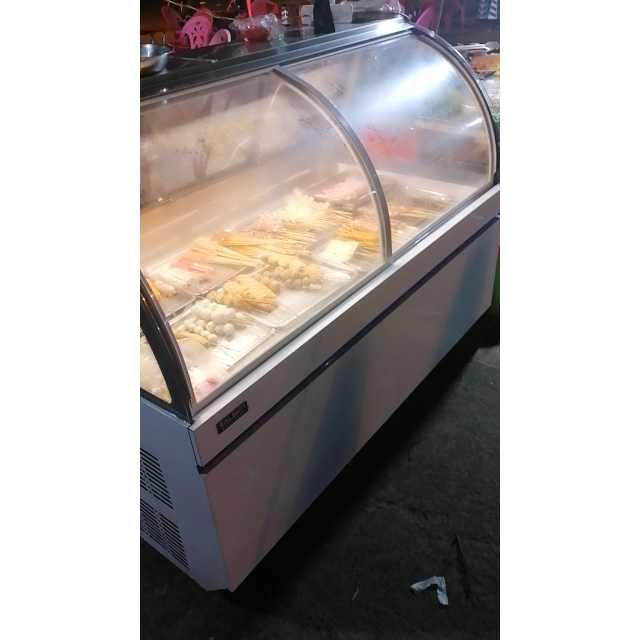 6米双温吧台柜冷冻凉菜柜 商用卤菜柜点菜柜 冰柜 双温冷柜