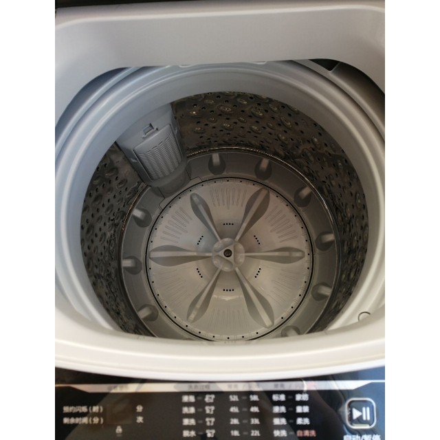 美的mideamb80v318公斤全自动波轮洗脱一体洗衣机家用智利灰免清洗十