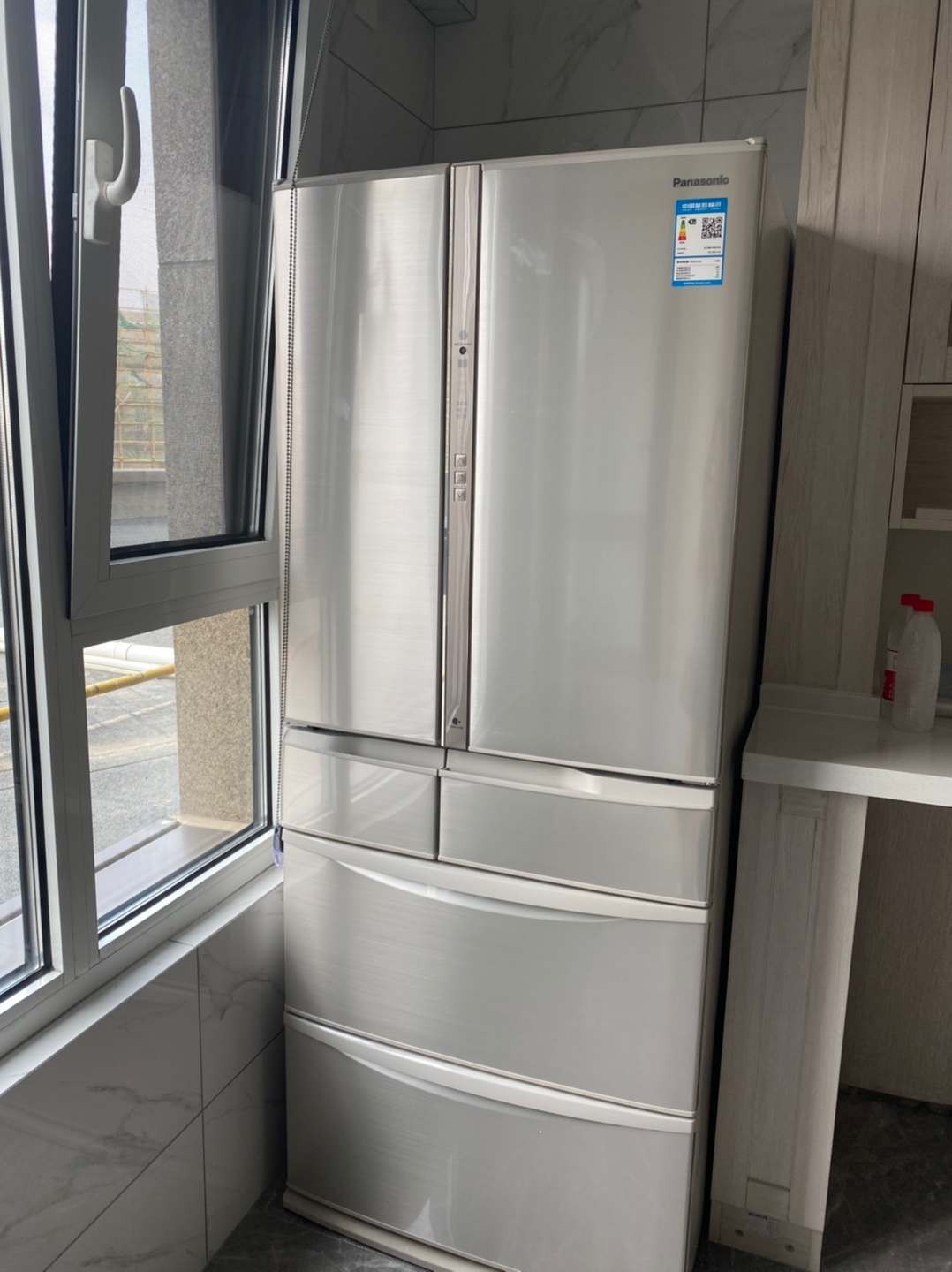 松下(panasonic)nr-f504vt-n5 489升 整机日本原装进口多门冰箱 家用