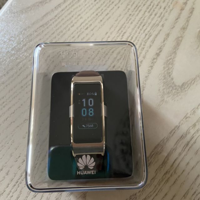 华为(huawei)华为手环b5 商务版 摩卡棕 智能手环(蓝牙耳机 智能手环