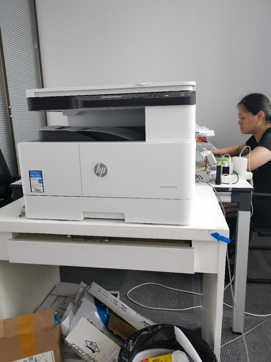 激光一体机惠普a3打印机a3复印机m433a/436dn/436nda/437n/439n晒单图