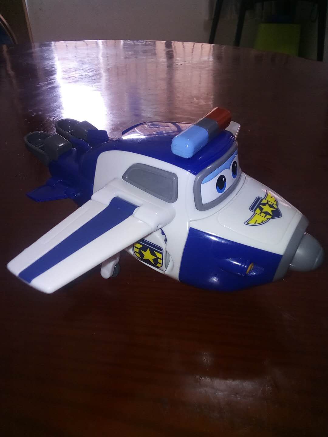 正版奥迪双钻超级飞侠第七季包警长大号变形机器人儿童玩具710250晒单