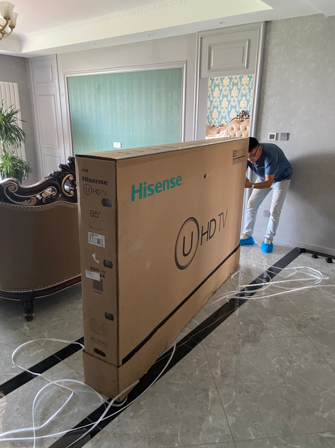 海信(hisense)电视85e7f 85英寸彩电大屏巨幕 4khdr ai声控 家庭影院